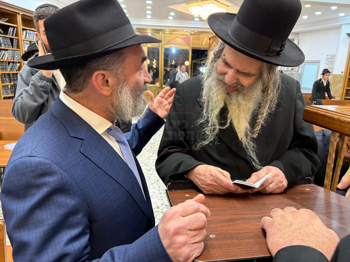 הגר"ש ארוש בביקור בכפר חב"ד