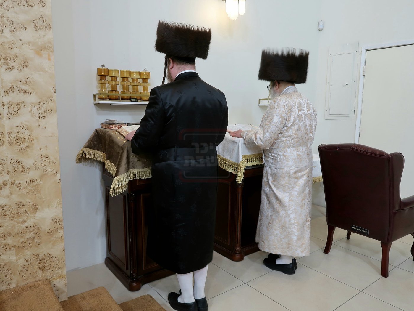 האדמו"ר מסאטמר במנוחה בפאלם ספרינגס 