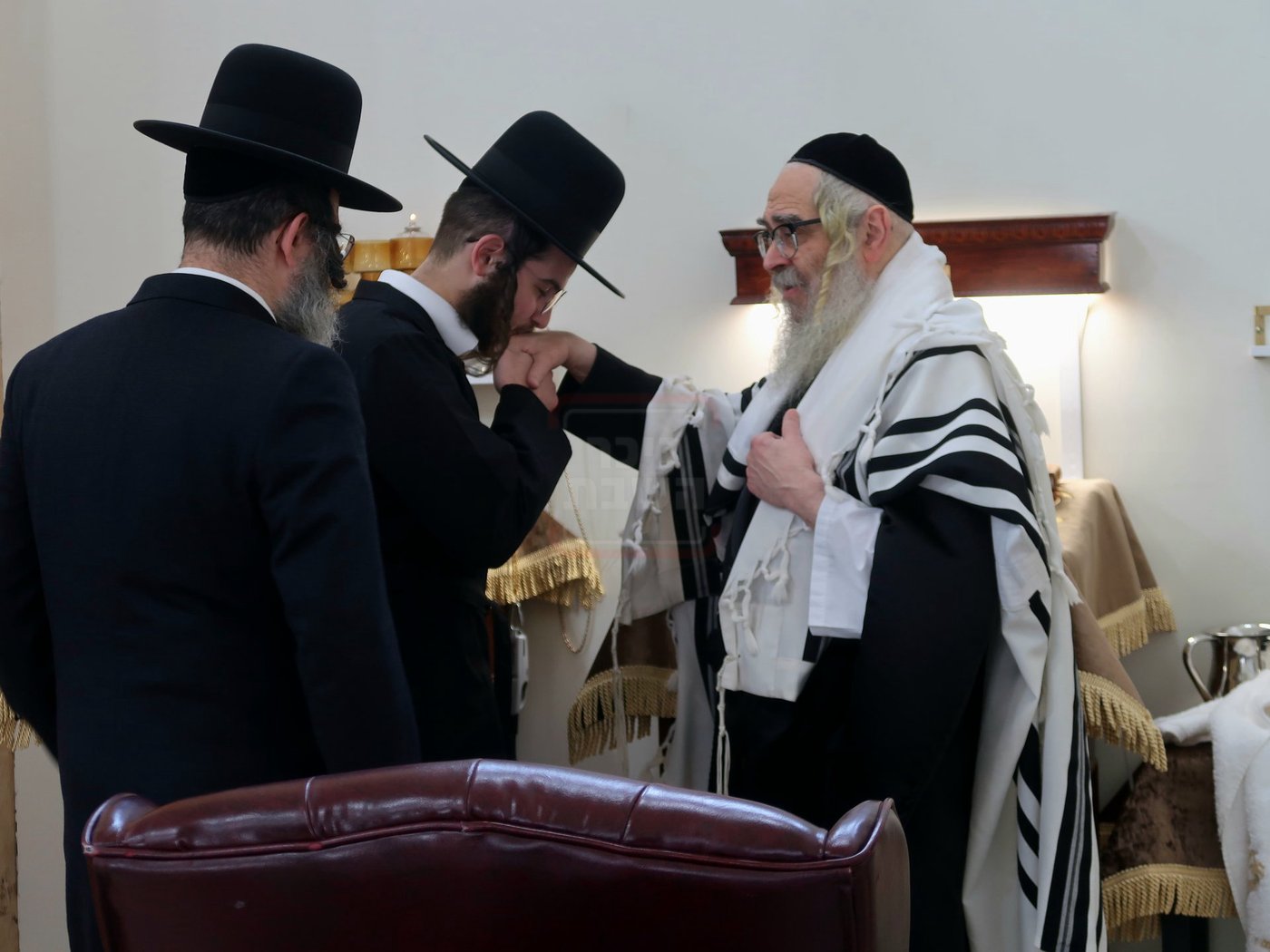 האדמו"ר מסאטמר במנוחה בפאלם ספרינגס 