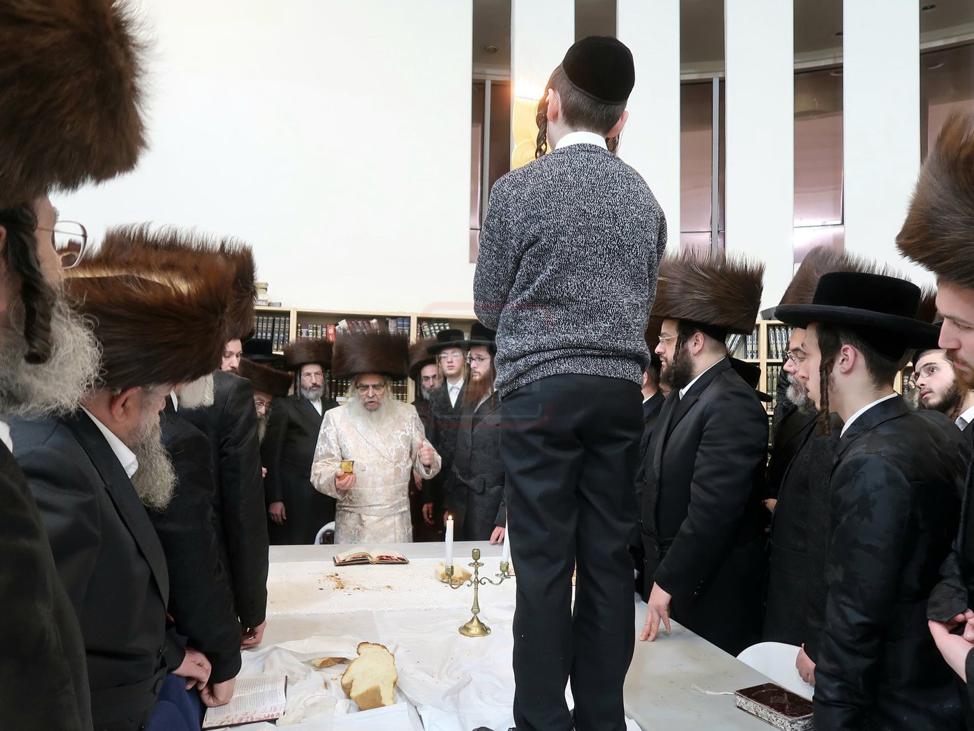 האדמו"ר מסאטמר במנוחה בפאלם ספרינגס 