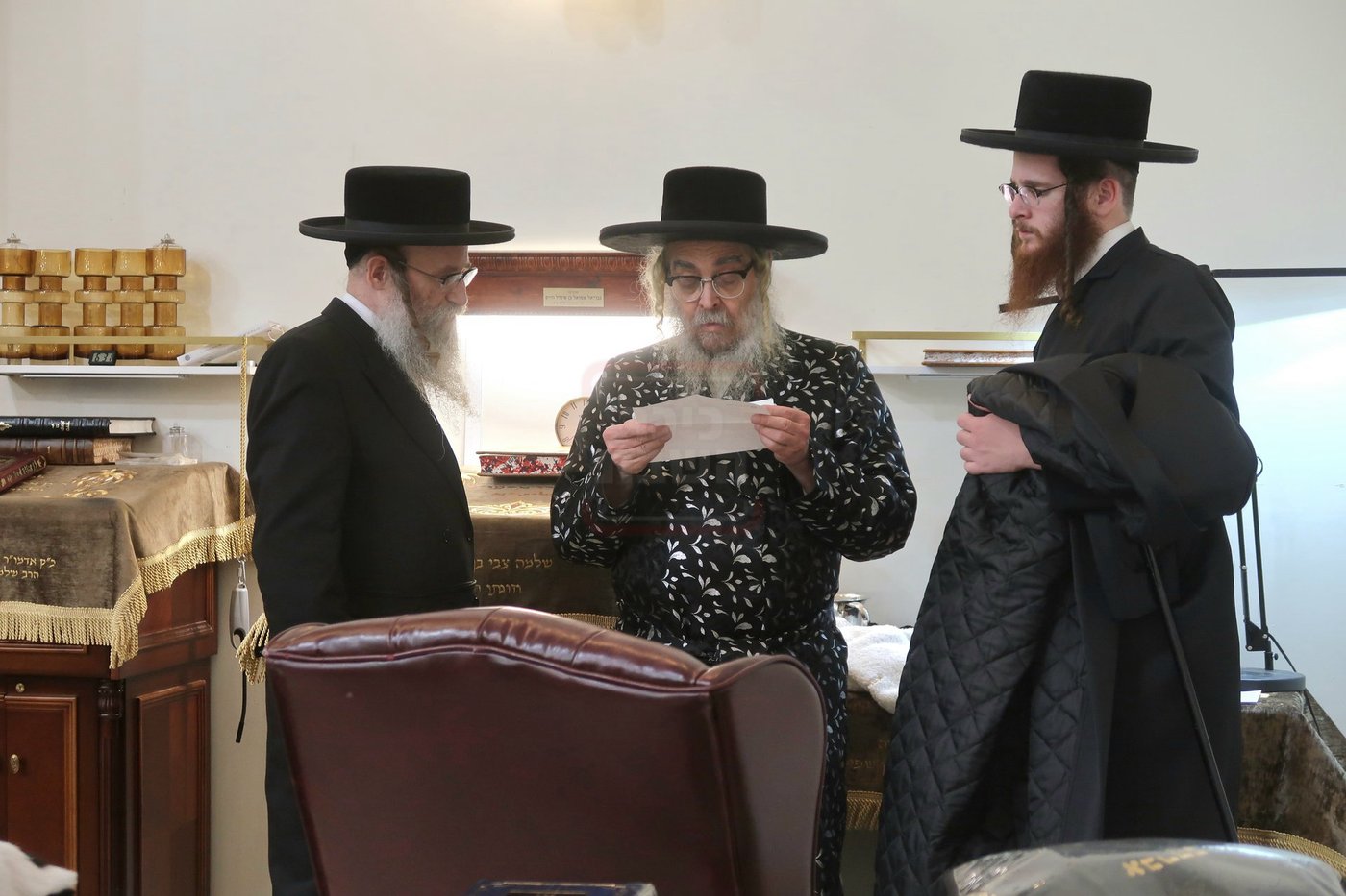 האדמו"ר מסאטמר במנוחה בפאלם ספרינגס 