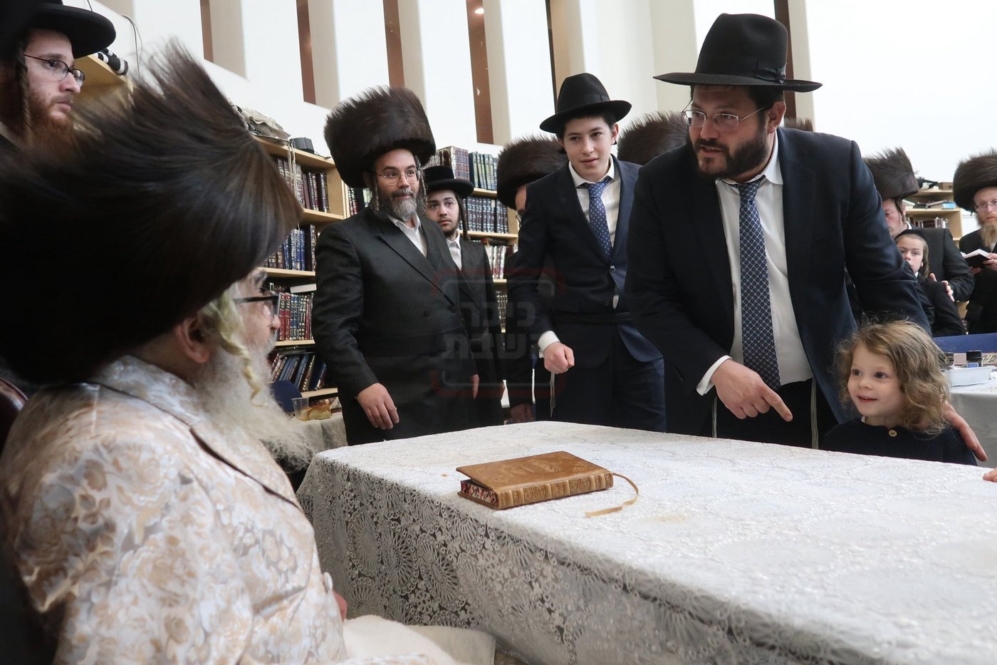 האדמו"ר מסאטמר במנוחה בפאלם ספרינגס 