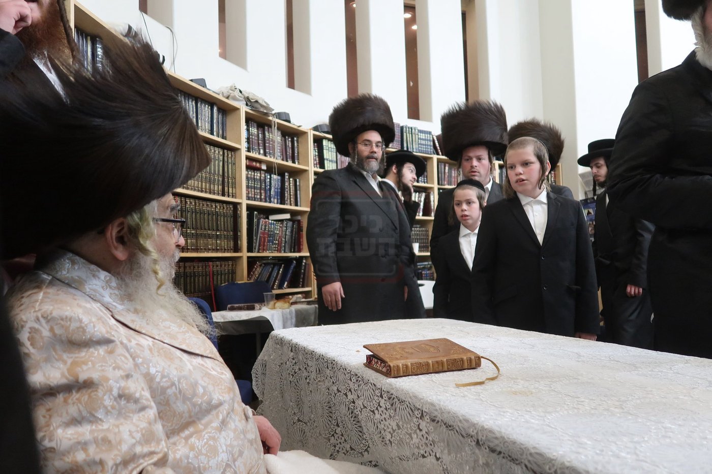 האדמו"ר מסאטמר במנוחה בפאלם ספרינגס 