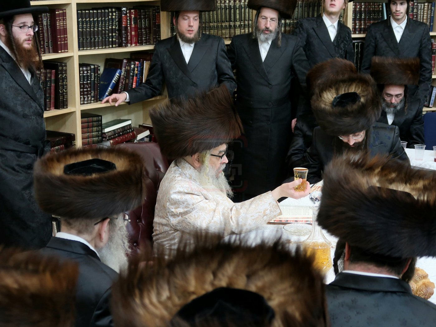 האדמו"ר מסאטמר במנוחה בפאלם ספרינגס 