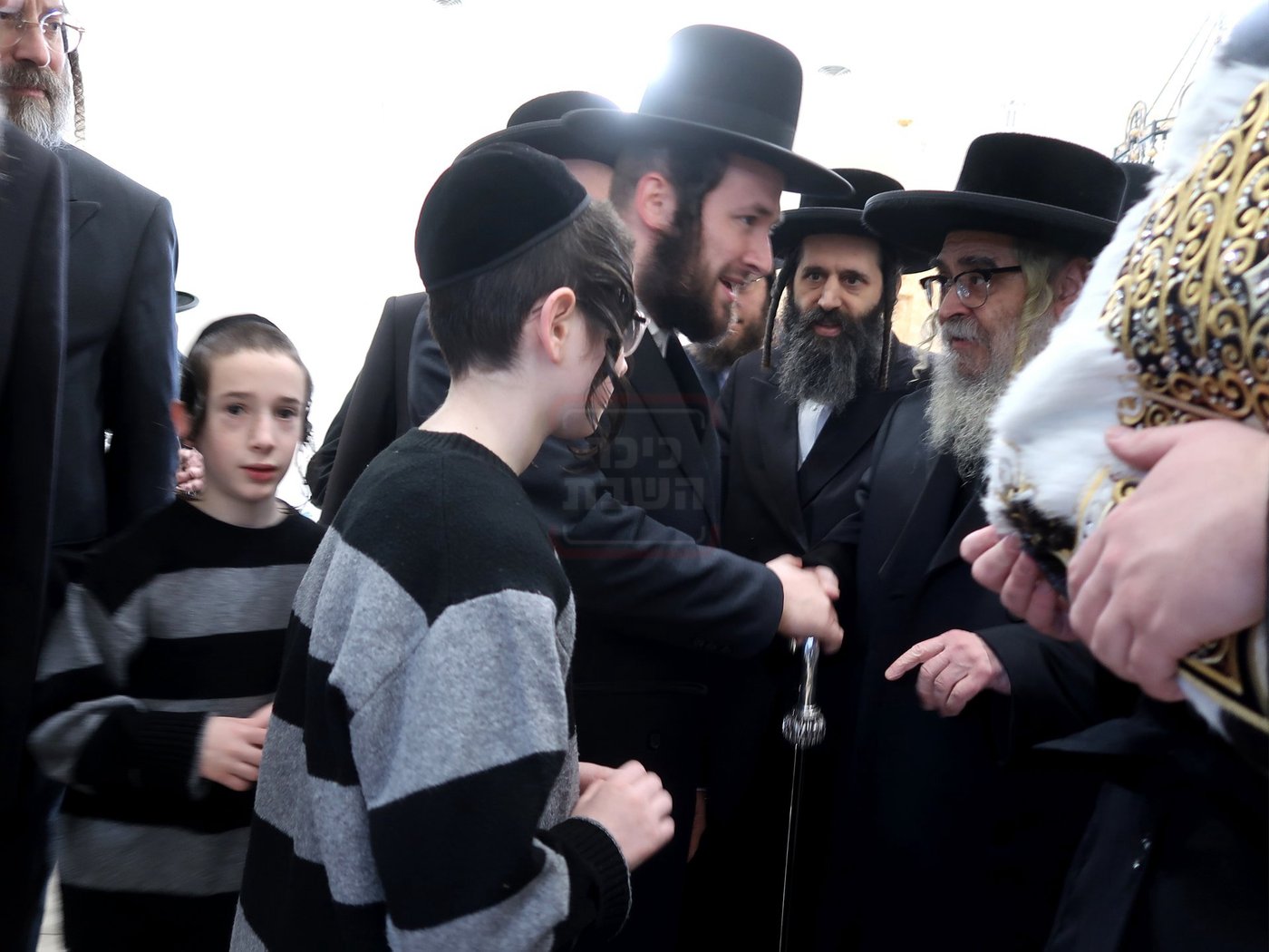 האדמו"ר מסאטמר במנוחה בפאלם ספרינגס 