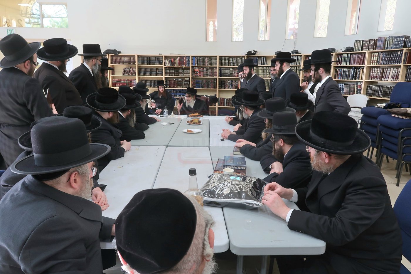 האדמו"ר מסאטמר במנוחה בפאלם ספרינגס 