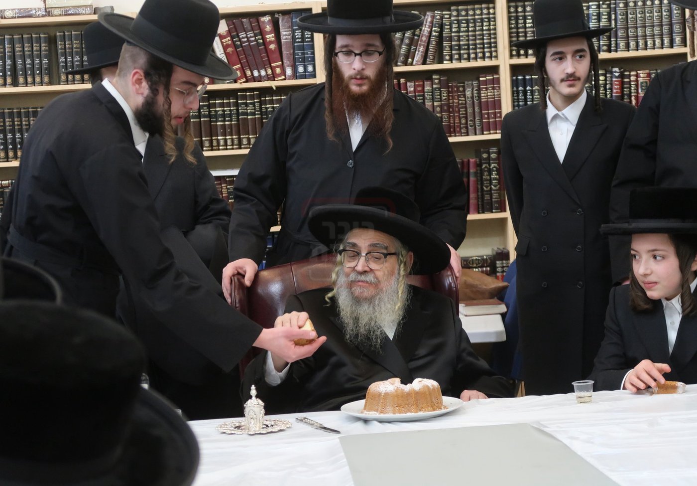 האדמו"ר מסאטמר במנוחה בפאלם ספרינגס 