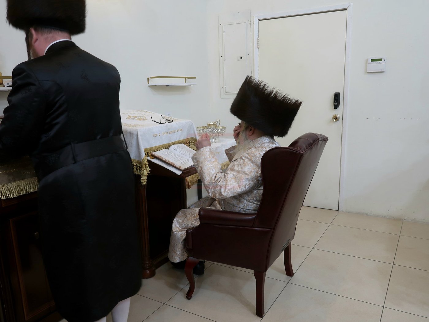 האדמו"ר מסאטמר במנוחה בפאלם ספרינגס 