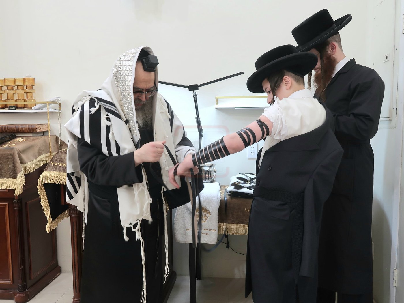 האדמו"ר מסאטמר במנוחה בפאלם ספרינגס 