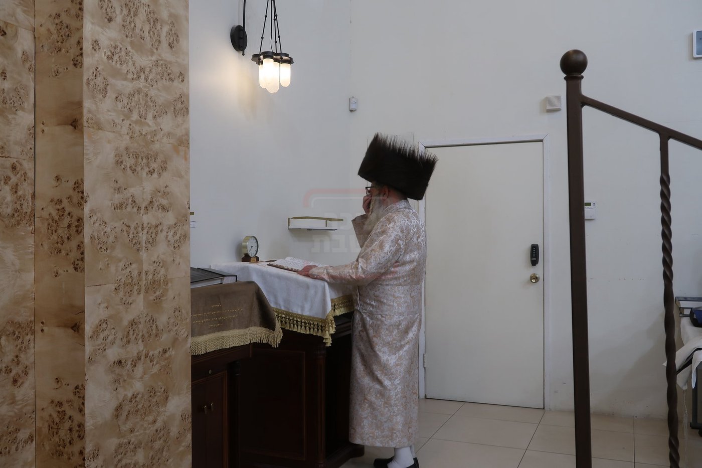 האדמו"ר מסאטמר במנוחה בפאלם ספרינגס 