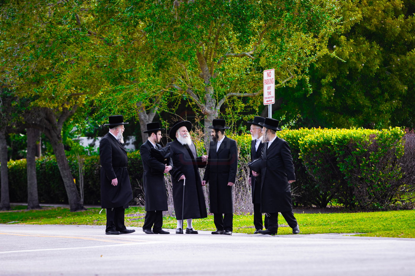 האדמו"ר מבאבוב במנוחה בפלורידה