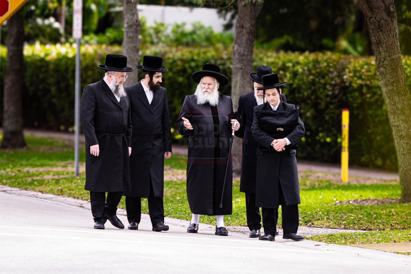 האדמו"ר מבאבוב במנוחה בפלורידה