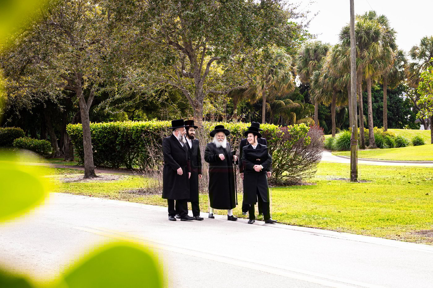 האדמו"ר מבאבוב במנוחה בפלורידה
