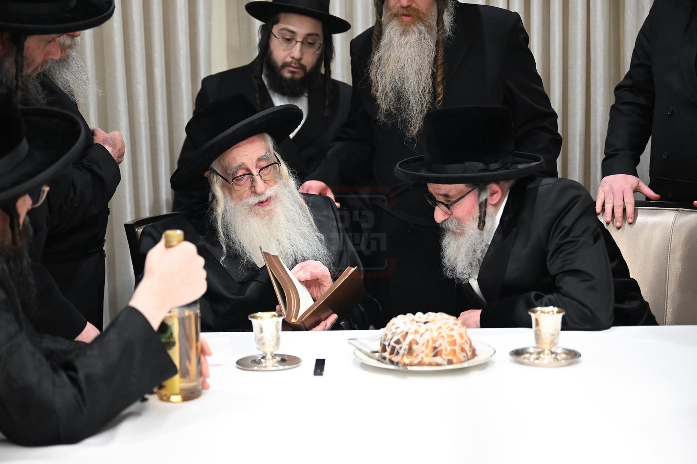 האדמו"ר מצאנז בביקור במונסי