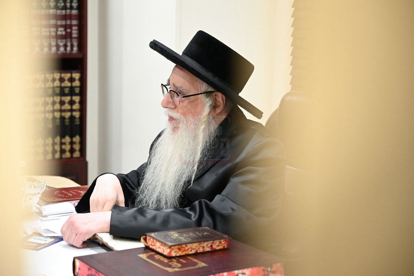 האדמו"ר מצאנז בביקור בלייקווד