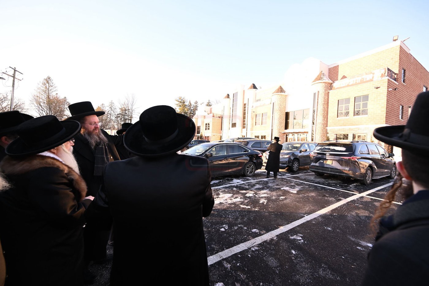 האדמו"ר מצאנז בביקור במונסי