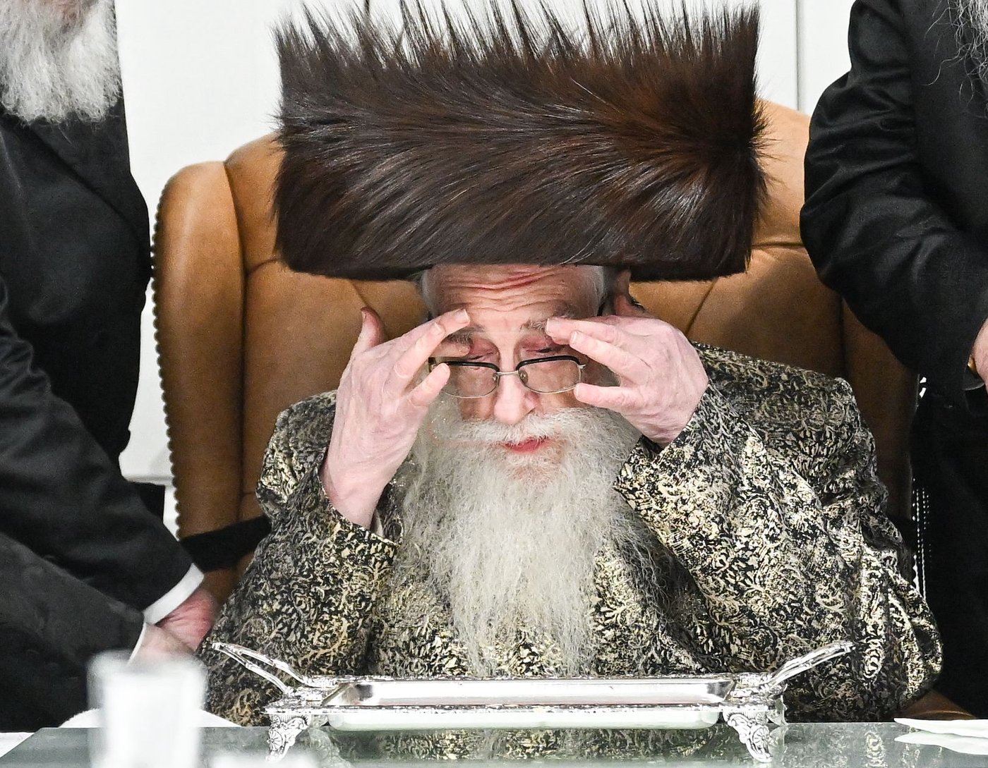 האדמו"ר מצאנז שבת במונסי