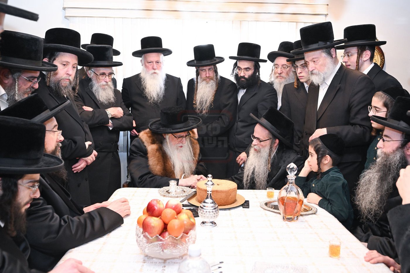 האדמו"ר מצאנז בביקור בינואן סיטי