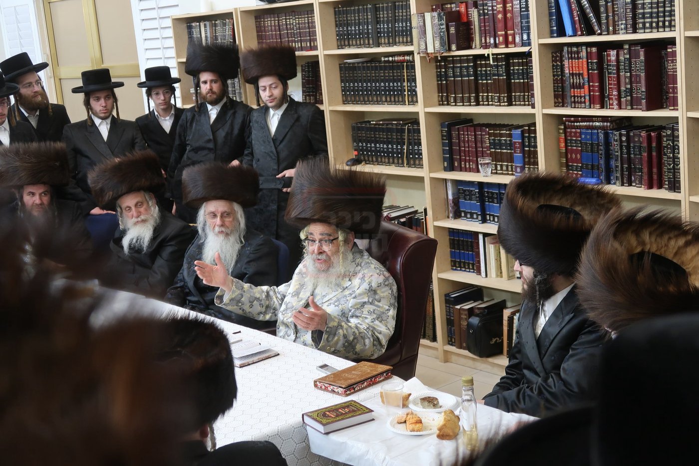 האדמו"ר מסאטמר במנוחה בפאלם ספרינגס