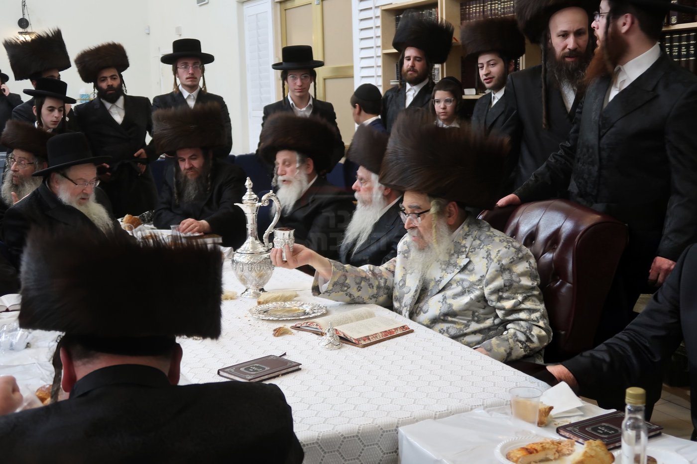 האדמו"ר מסאטמר במנוחה בפאלם ספרינגס