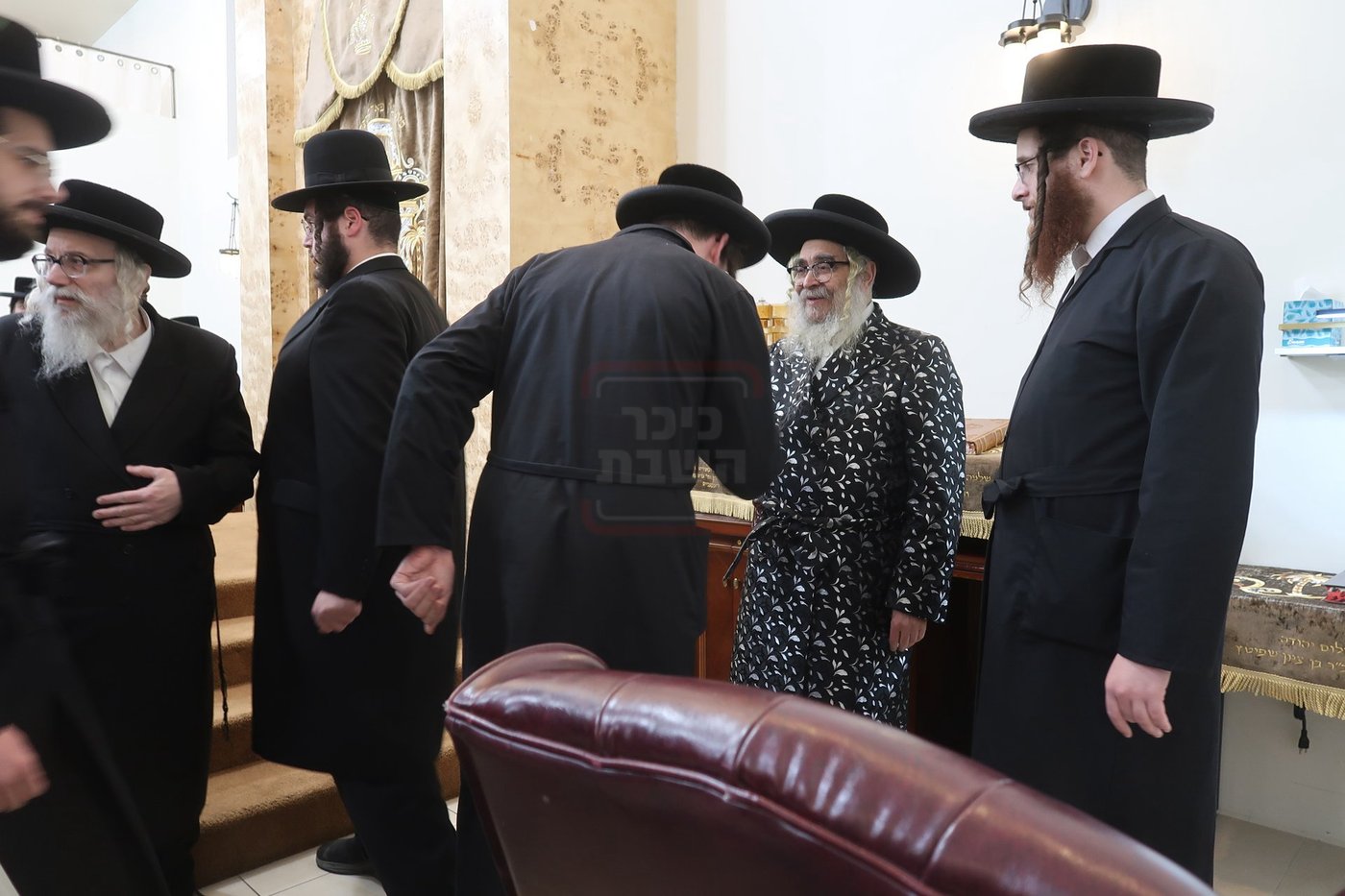 האדמו"ר מסאטמר במנוחה בפאלם ספרינגס