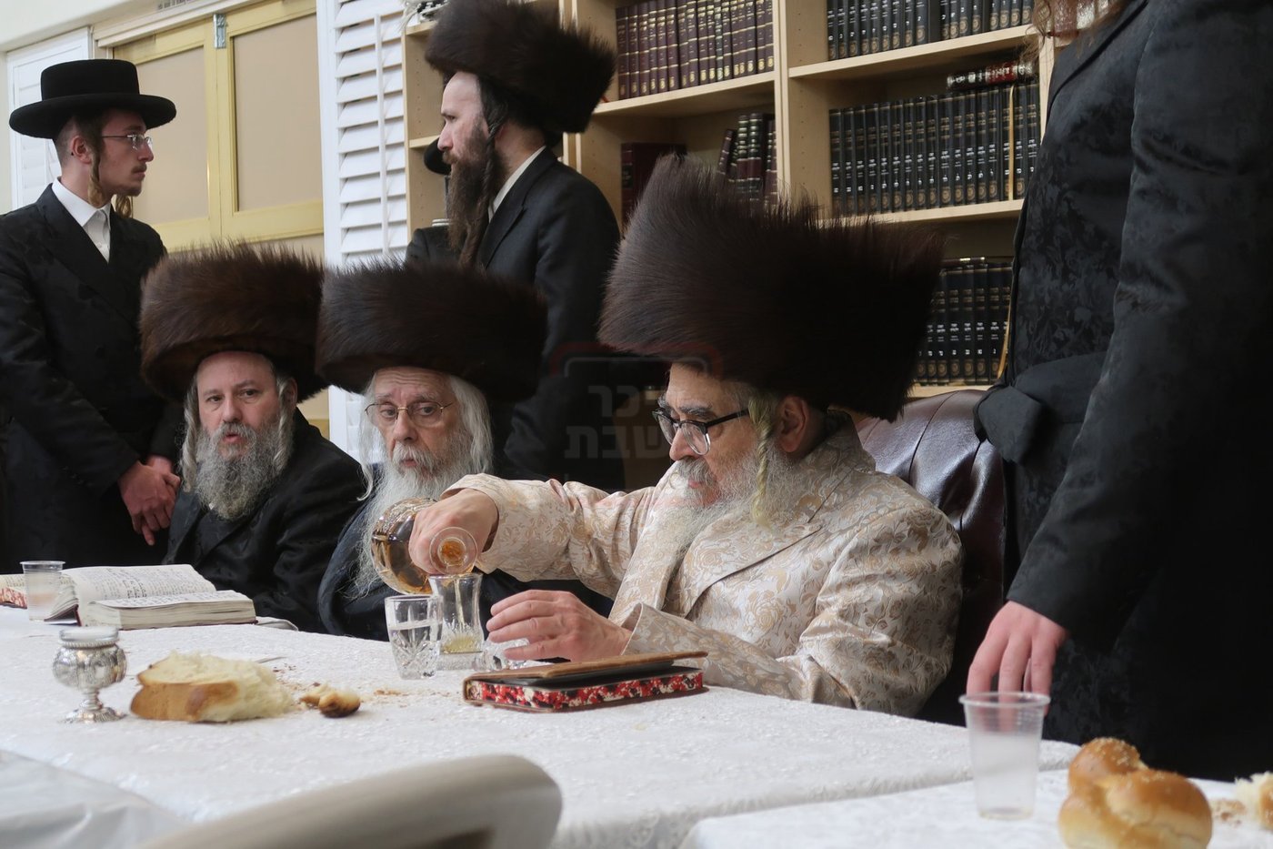 האדמו"ר מסאטמר במנוחה בפאלם ספרינגס