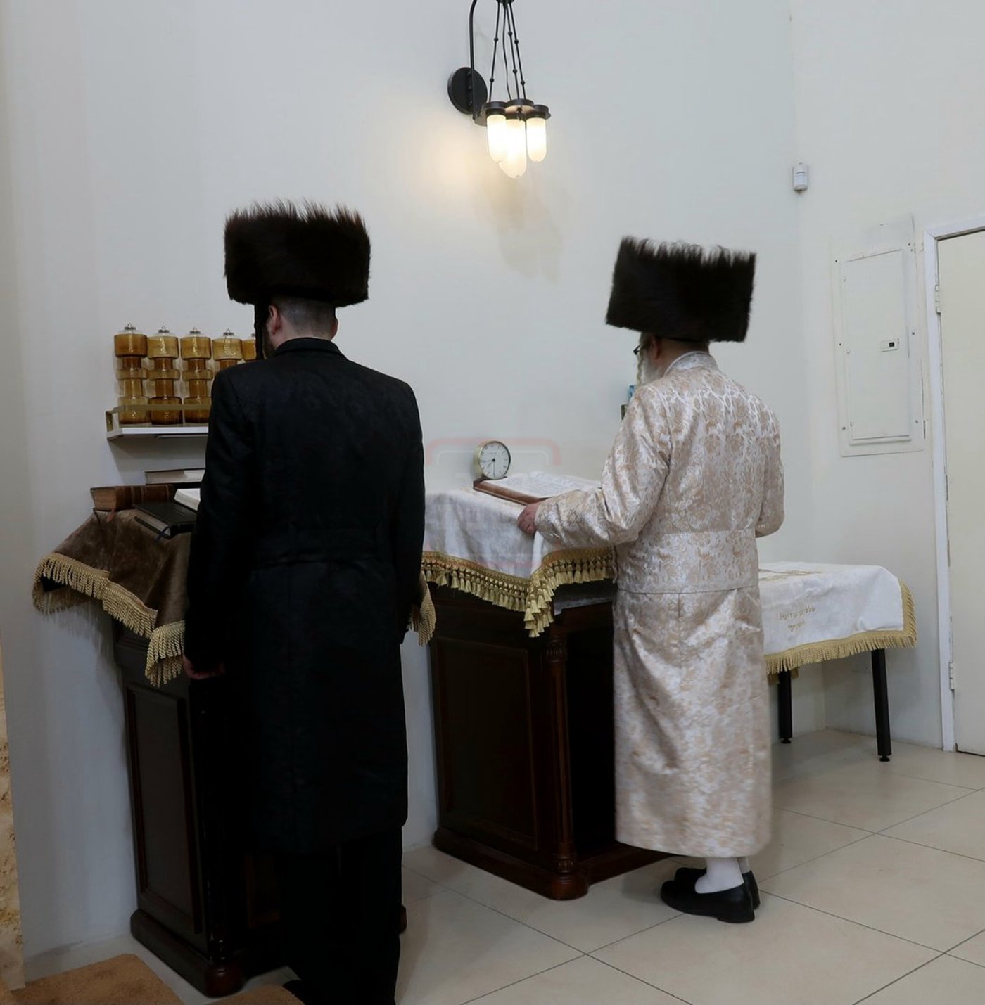 האדמו"ר מסאטמר במנוחה בפאלם ספרינגס