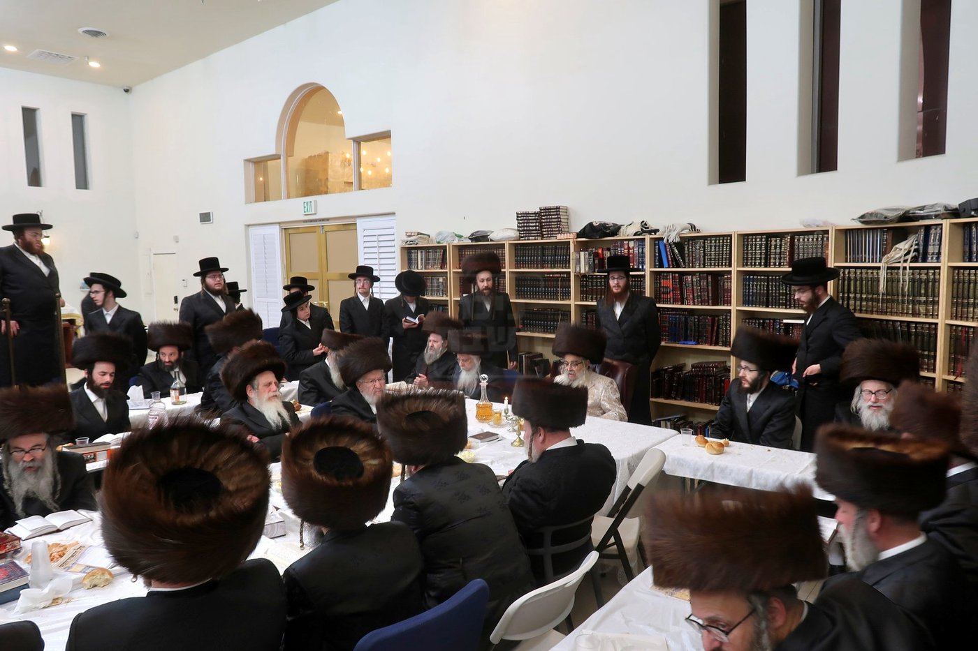 האדמו"ר מסאטמר במנוחה בפאלם ספרינגס