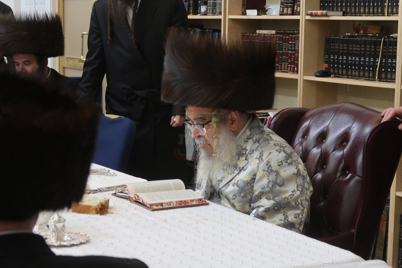 האדמו"ר מסאטמר במנוחה בפאלם ספרינגס