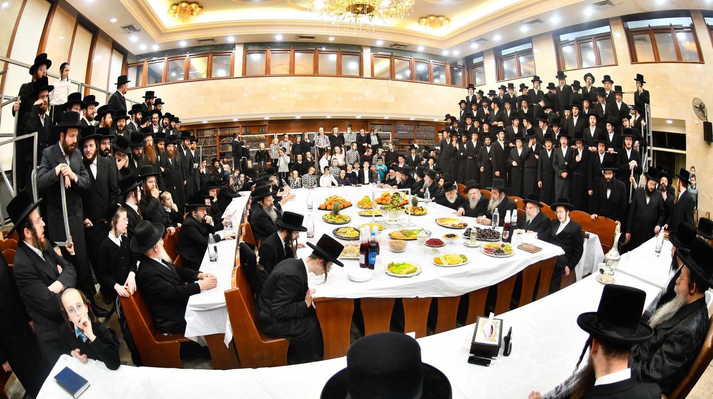 האדמו"ר משבט הלוי בטיש ט"ו בשבט