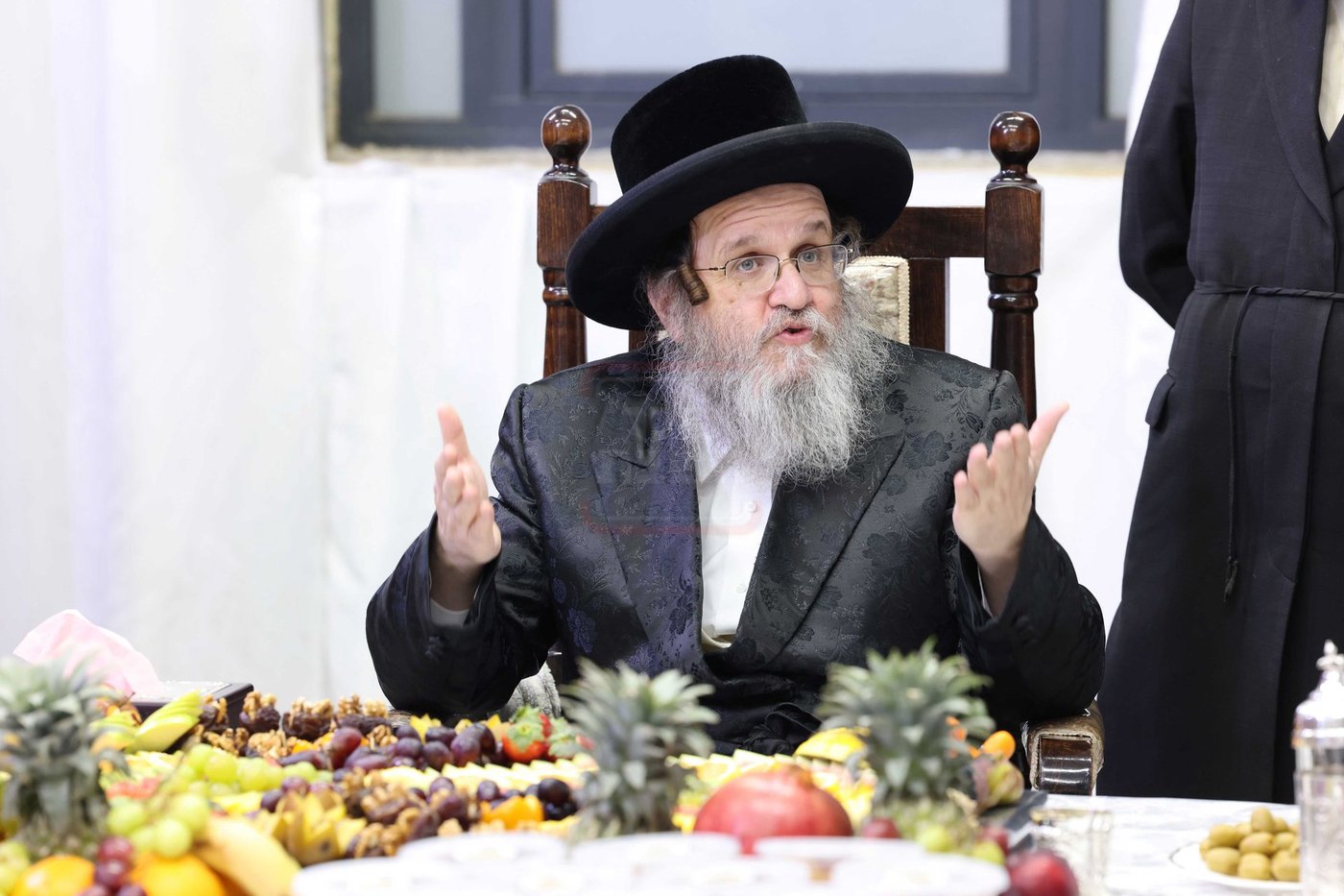 האדמו"ר מדינוב בטיש ט"ו בשבט