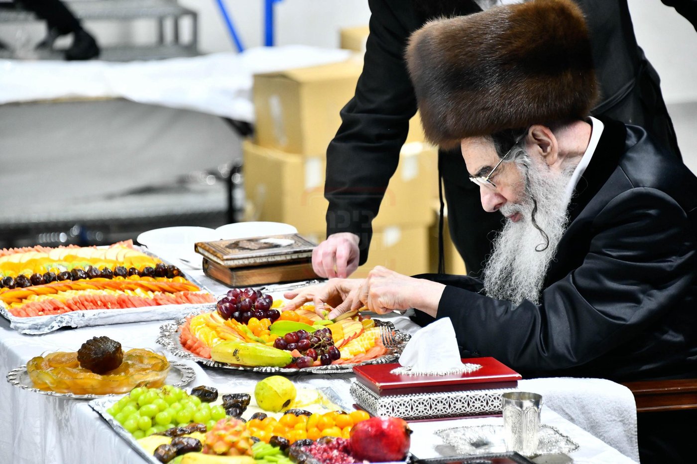 האדמו"ר מאלכסנדר בטיש ט"ו בשבט
