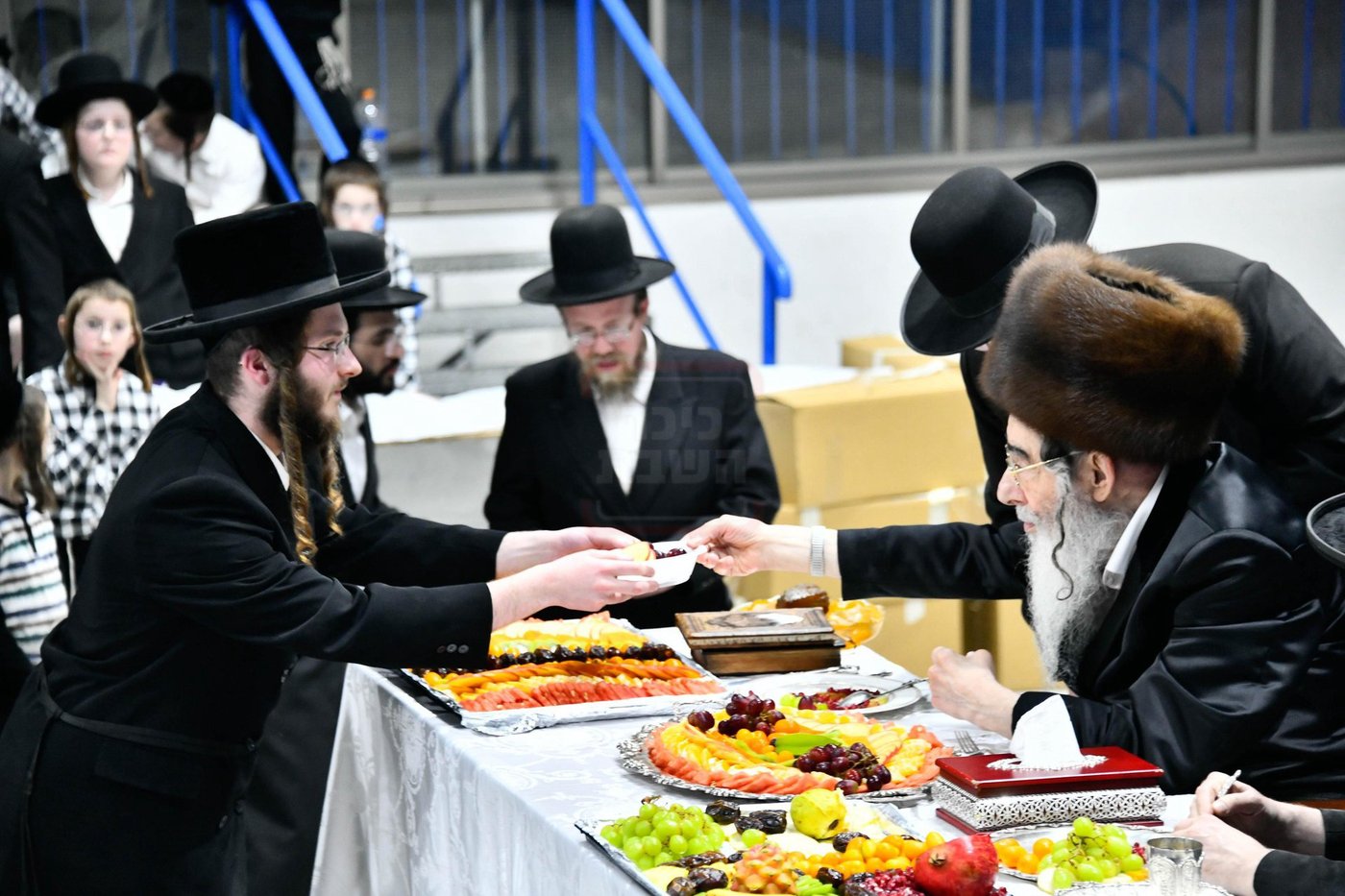 האדמו"ר מאלכסנדר בטיש ט"ו בשבט