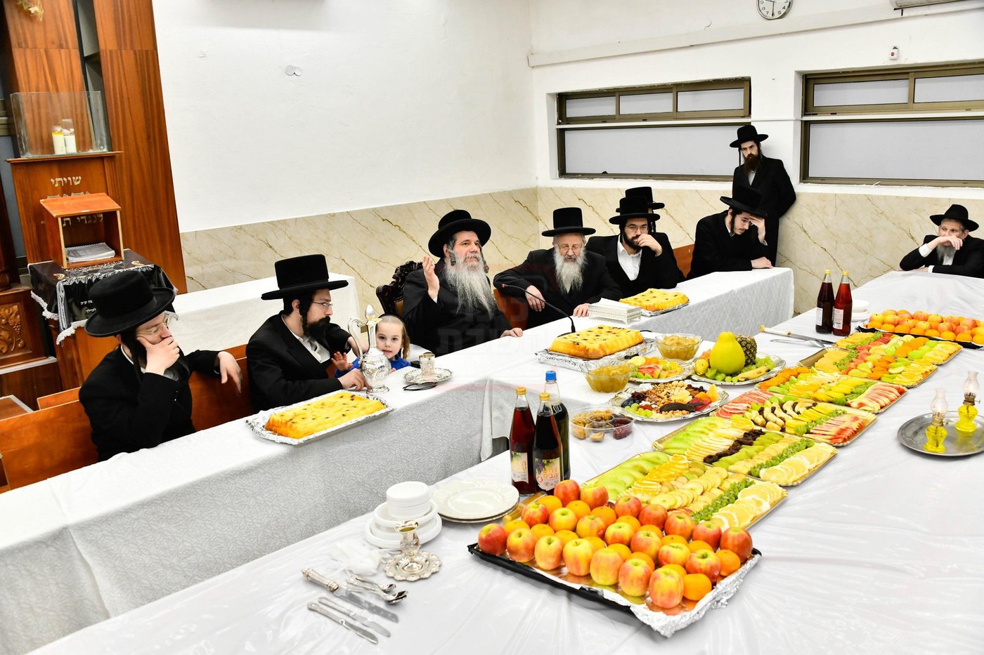 האדמו"ר מקודינוב בטיש ט"ו בשבט