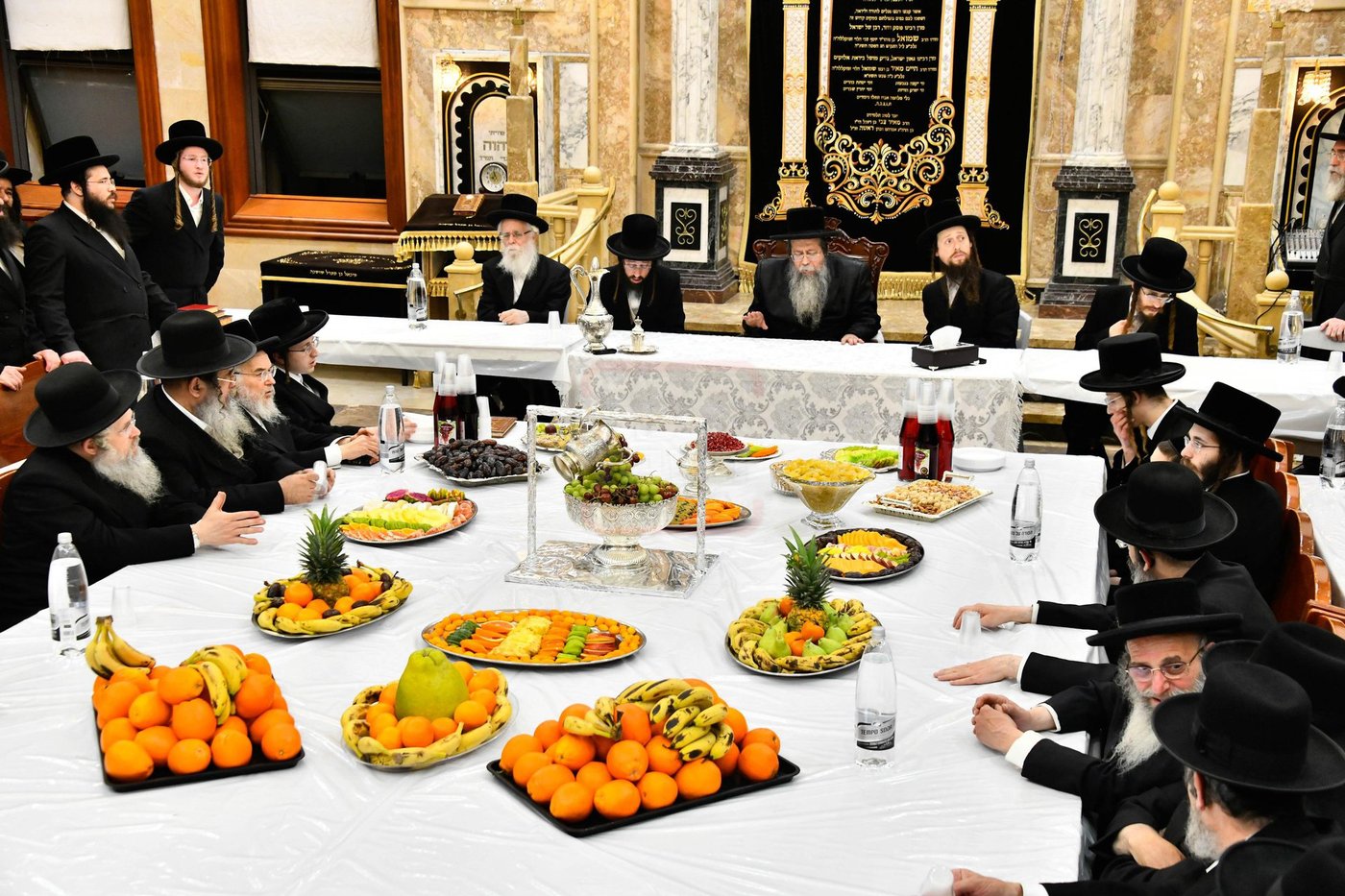 האדמו"ר משבט הלוי בטיש ט"ו בשבט