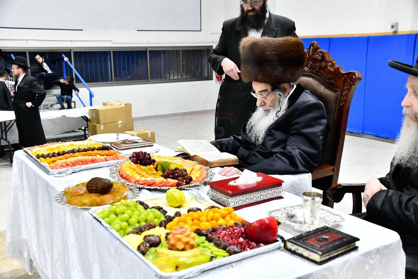 האדמו"ר מאלכסנדר בטיש ט"ו בשבט