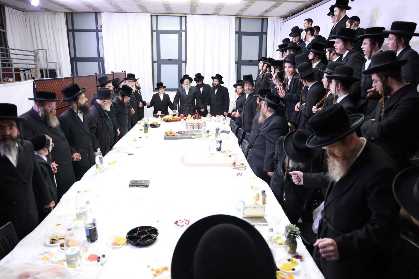 האדמו"ר מדינוב בטיש ט"ו בשבט