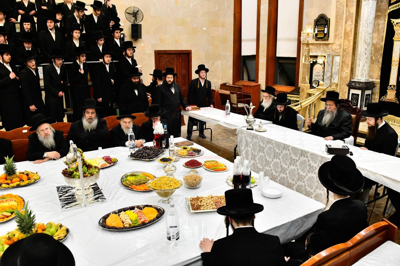 האדמו"ר משבט הלוי בטיש ט"ו בשבט