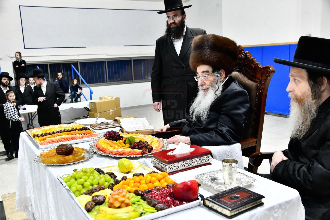 האדמו"ר מאלכסנדר בטיש ט"ו בשבט