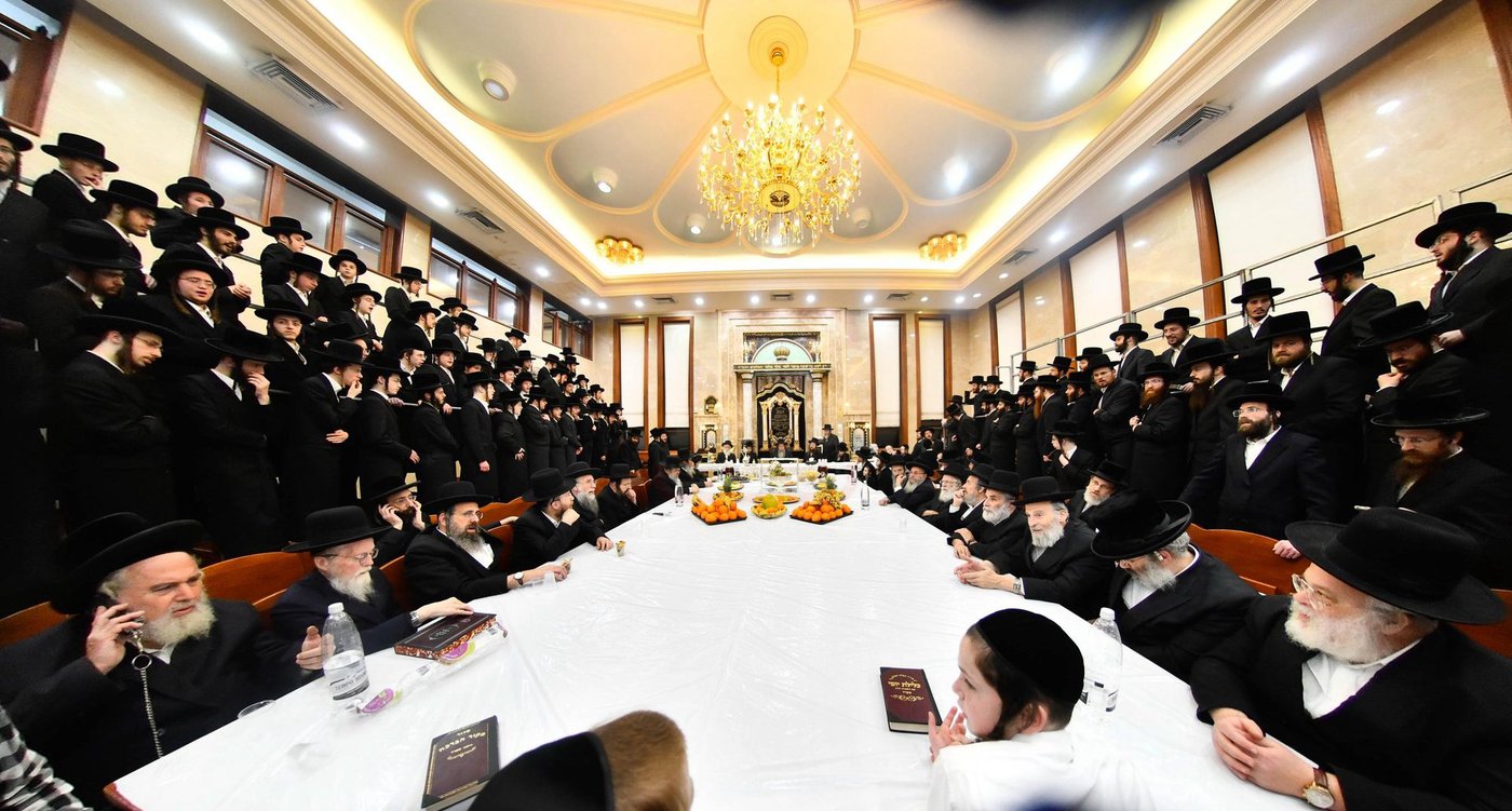 האדמו"ר משבט הלוי בטיש ט"ו בשבט