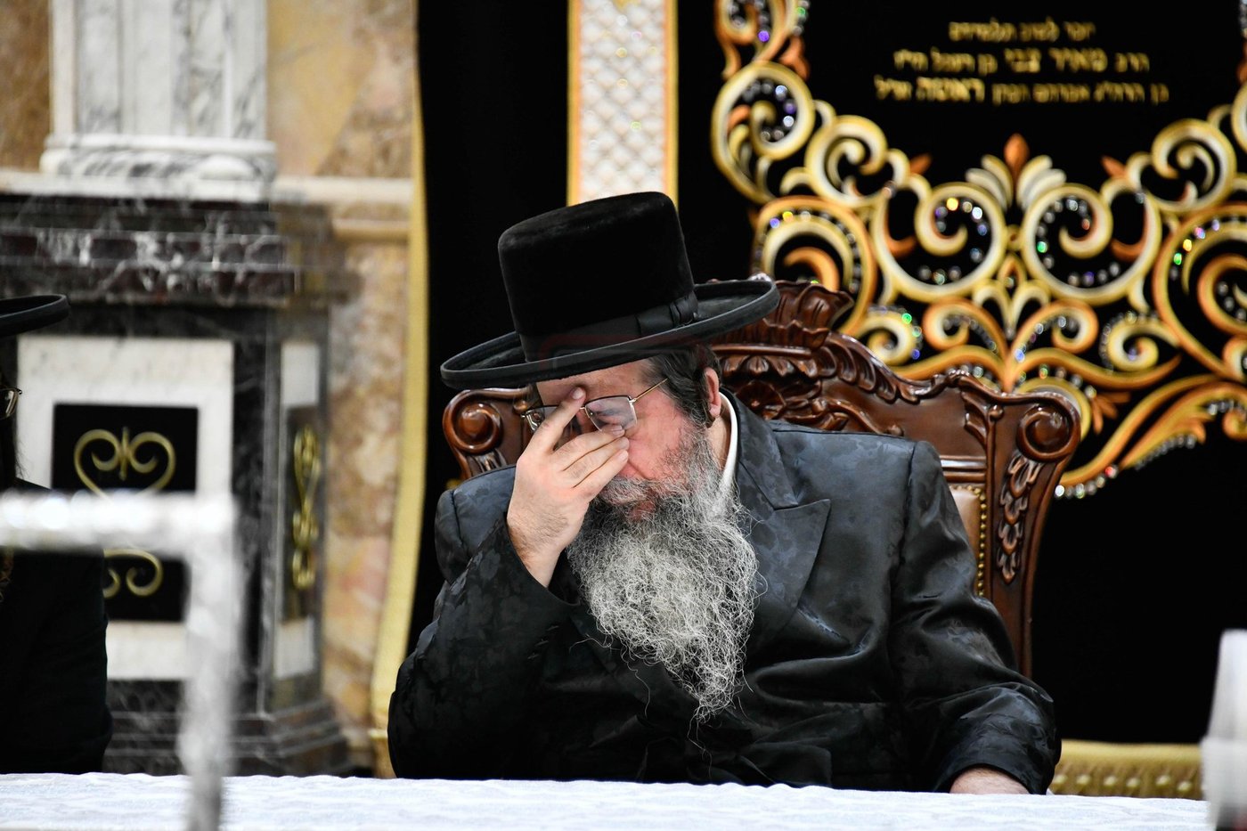 האדמו"ר משבט הלוי בטיש ט"ו בשבט