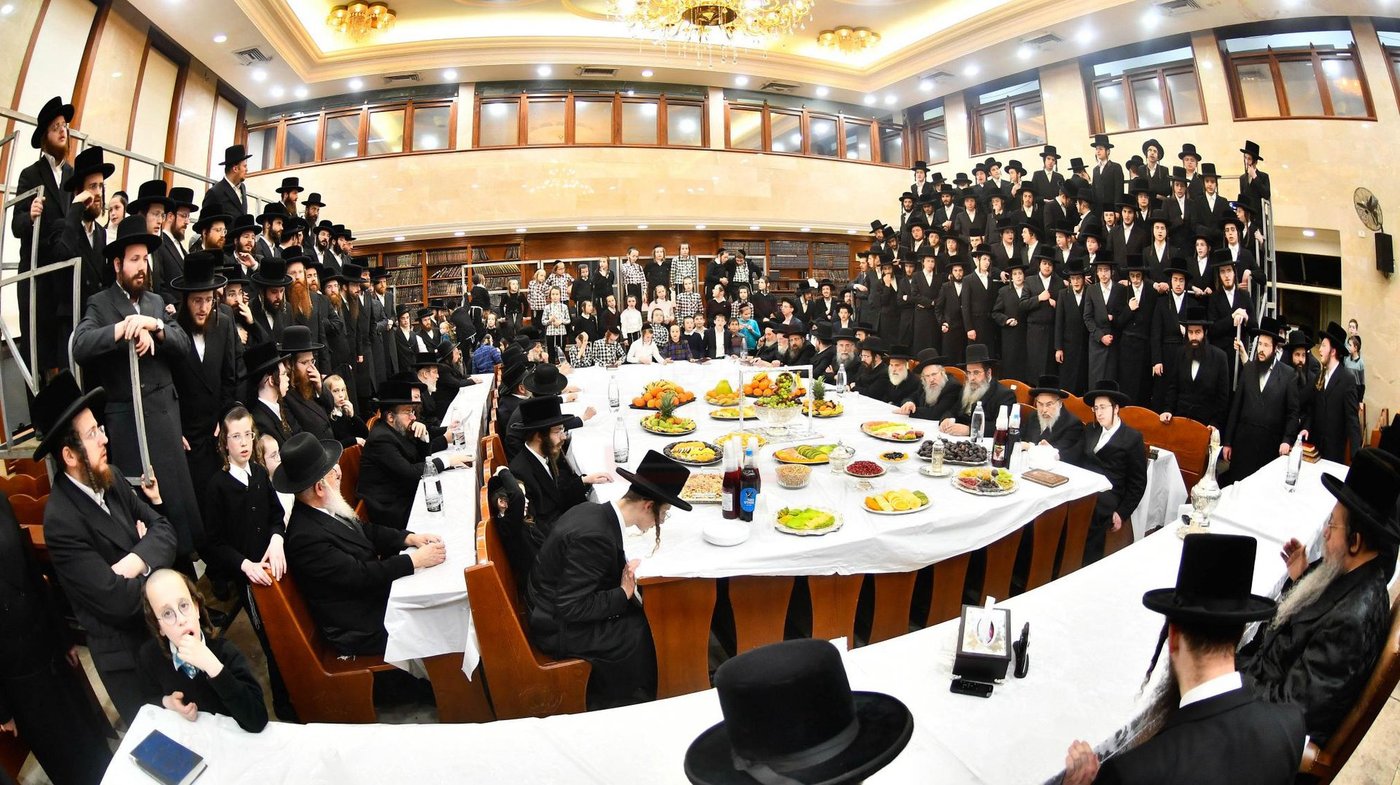 האדמו"ר משבט הלוי בטיש ט"ו בשבט