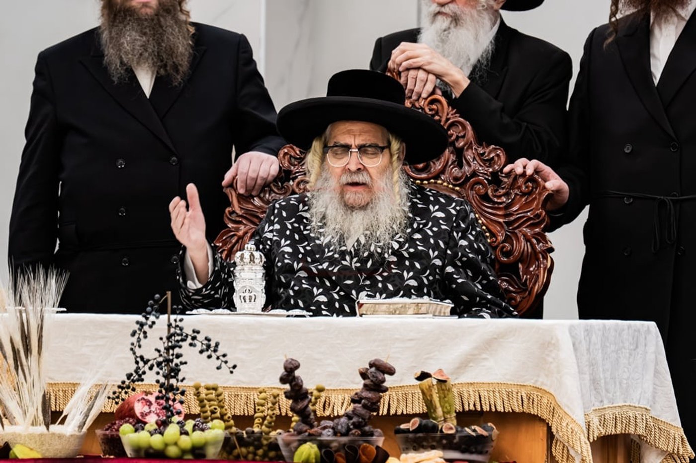 האדמו"ר מסאטמר בטיש ט"ו בשבט