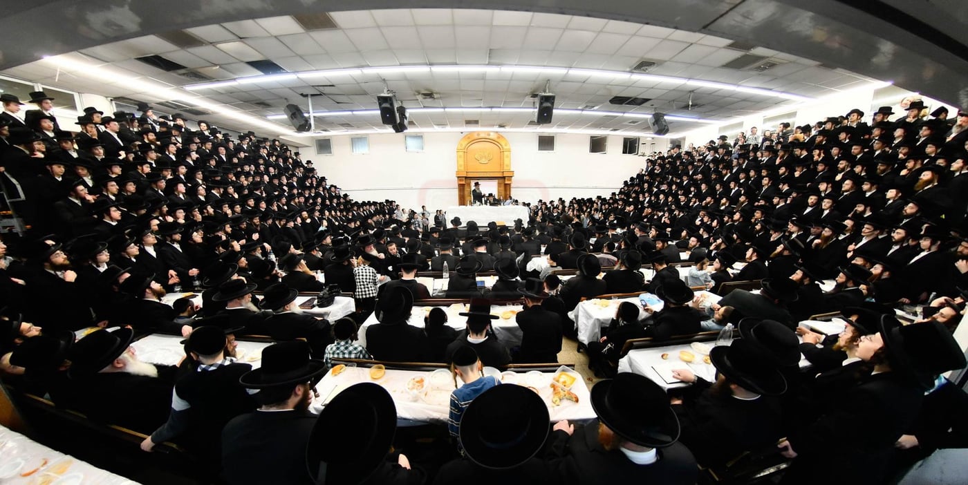 האדמו"ר מרחמסטריווקא בטיש ט"ו בשבט