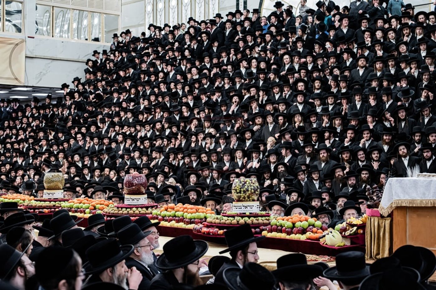 האדמו"ר מסאטמר בטיש ט"ו בשבט