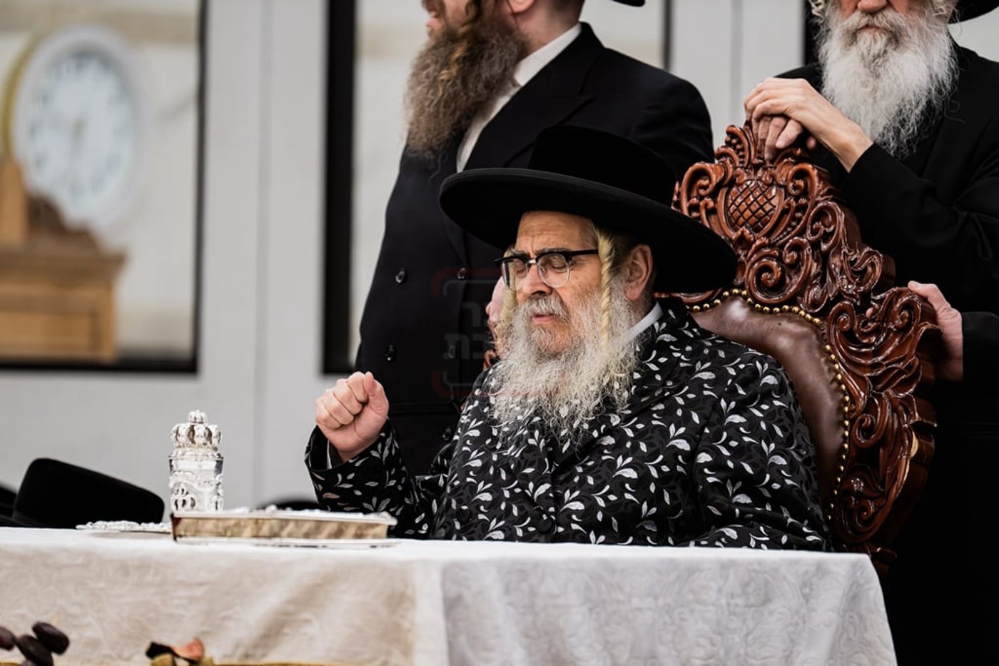 האדמו"ר מסאטמר בטיש ט"ו בשבט