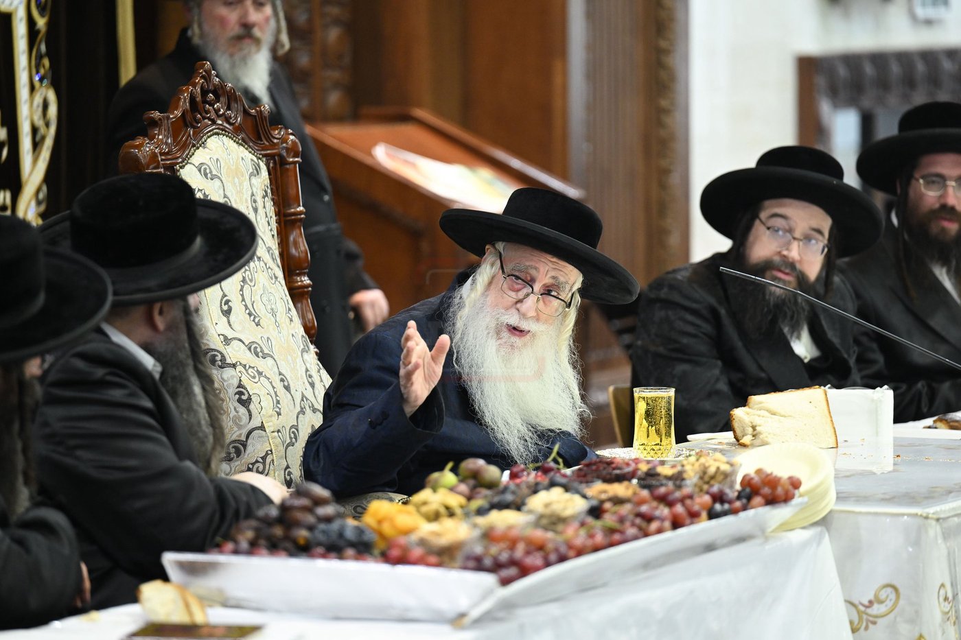 ט"ו בשבט בחצה"ק צאנז