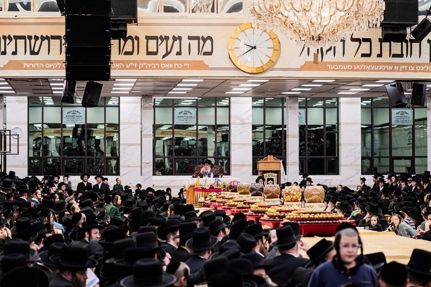 האדמו"ר מסאטמר בטיש ט"ו בשבט