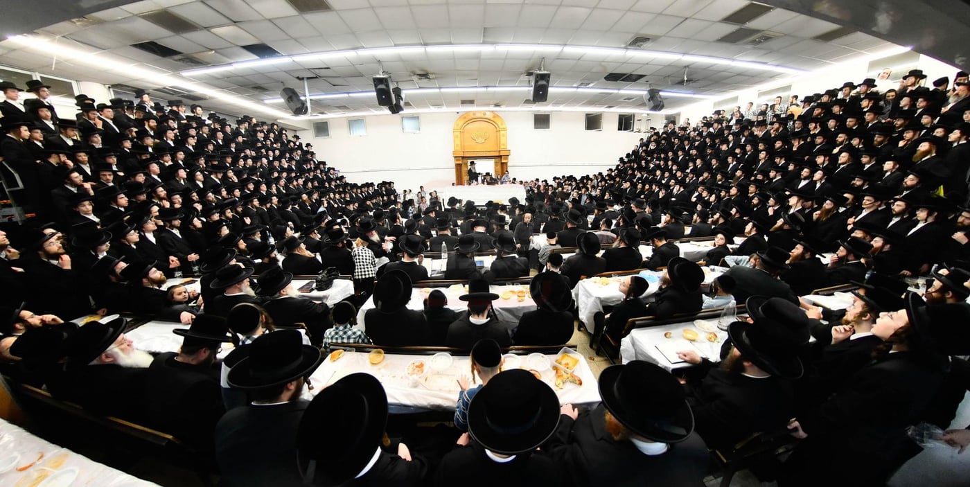 האדמו"ר מרחמסטריווקא בטיש ט"ו בשבט