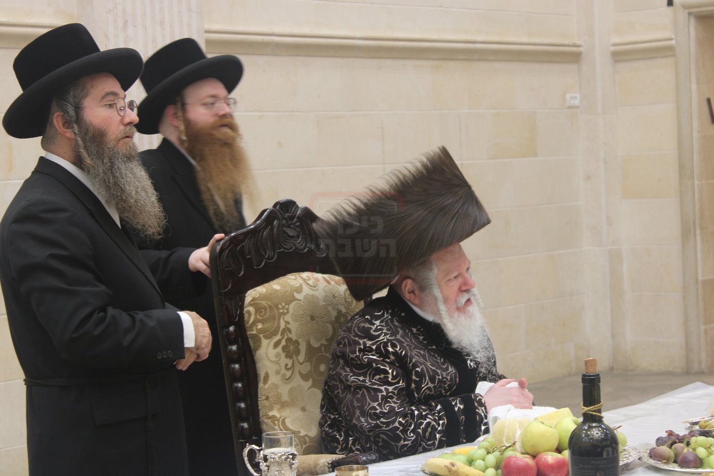 האדמו"ר מפרמישלאן בטיש ט"ו בשבט